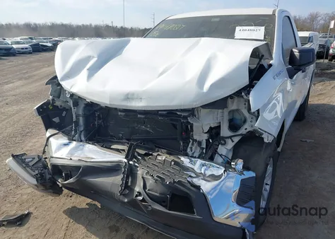 2022 Chevrolet Silverado 1500 Ltd 2Wd Long Bed Wt из США, поврежденный, VIN 3GCNWAED7NG163205